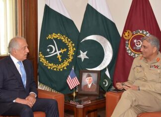 Afghan Peace: Zalmay Khalilzad meets Pakistan Army chief, senior civilian officials